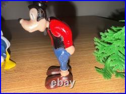 Vintage 1960s Walt Disney Productions Playset Goofy, Donald Duck, Honest Joh