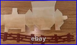 Vintage 1960s Walt Disney Productions Playset Goofy, Donald Duck, Honest Joh