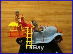 Vintage 1963 Beverly Hillbillies Jalopy Wind up Toy Truck With Figures