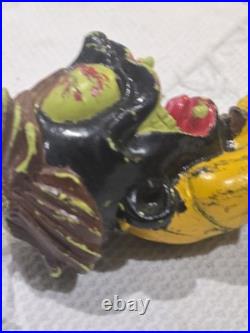 Vintage 1963 Louis Marx Nutty Mads Roddy The Hot Rod monster figure