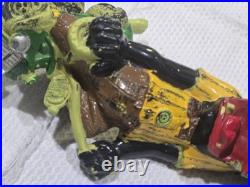 Vintage 1963 Louis Marx Nutty Mads Roddy The Hot Rod monster figure