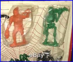 Vintage 1964 MPC Monster Toy Figures Complete Sealed Set Horror Halloween