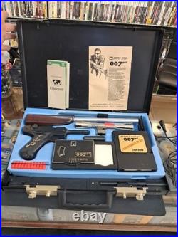 Vintage 1965 James Bond 007 Attache Briefcase Spy Kit Secret Agent Multiple Prod