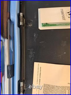 Vintage 1965 James Bond 007 Attache Briefcase Spy Kit Secret Agent Multiple Prod