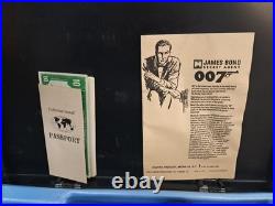 Vintage 1965 James Bond 007 Attache Briefcase Spy Kit Secret Agent Multiple Prod