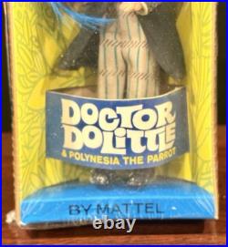 Vintage 1967 Mattel Doctor Dolittle & Polynesia Parrot Figure Sealed Vintage 1967 Mattel Doctor Dolittle & Polynesia Parrot Figure Sealed