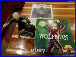 Vintage 1969 Aurora Wolfman Glow In Dark Toy, W. Box & Instructions Built Model