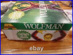 Vintage 1969 Aurora Wolfman Glow In Dark Toy, W. Box & Instructions Built Model