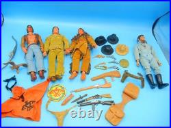 Vintage 1970's Gabriel Mixed Lot Lone Ranger Silver Tonto Scout Western American