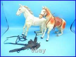 Vintage 1970's Gabriel Mixed Lot Lone Ranger Silver Tonto Scout Western American