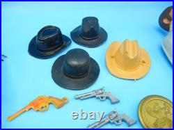 Vintage 1970's Gabriel Mixed Lot Lone Ranger Silver Tonto Scout Western American