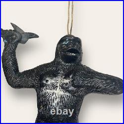 Vintage 1970's King Kong 9.5 in. Rubber Toy Figure Unbranded HARD TO FIND