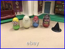 Vintage 1970's Weebles Haunted House Playset Romper Room Complete With Figures