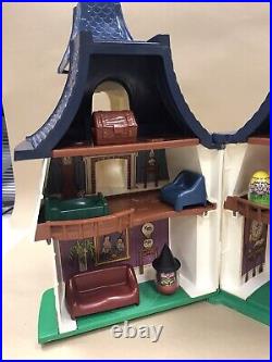 Vintage 1970's Weebles Haunted House Playset Romper Room Complete With Figures