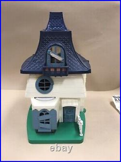 Vintage 1970's Weebles Haunted House Playset Romper Room Complete With Figures