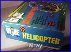 Vintage 1971 GI Joe Helicopter for 12 action figure toy complete in box #7380