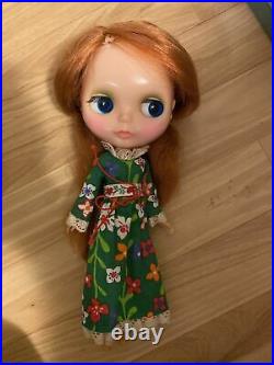 Vintage 1972 Blythe red brown hair Doll Figure Toy Collection JP