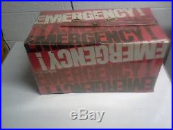 Vintage 1973 Emergency! Center TVs Official With Action Figures LJN Rare