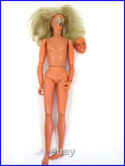 Vintage 1974 Kenner Bionic Woman Fembot Action Figure Doll 1970's Toy