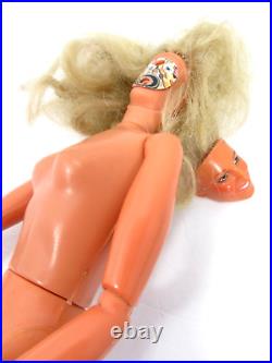 Vintage 1974 Kenner Bionic Woman Fembot Action Figure Doll 1970's Toy