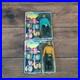 Vintage 1974 Mego Star Trek Action Figure Captain Kirk & Mr. Spock on Card