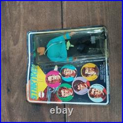 Vintage 1974 Mego Star Trek Action Figure Captain Kirk & Mr. Spock on Card