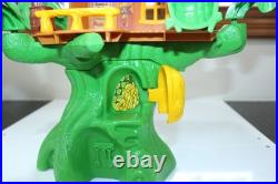 Vintage 1974 Weebles Tarzan Jungle Hut With Original Box, Tarzan & Monkey Figs