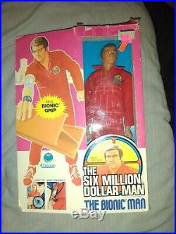Vintage 1975 THE SIX MILLION DOLLAR MAN Kenner Bionic Man Doll Action Figure Toy