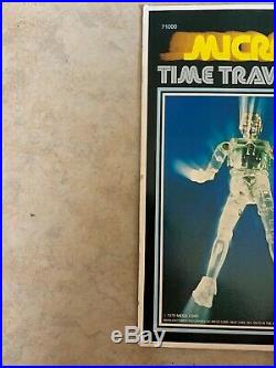 Vintage 1976 Mego Micronauts Time Traveler Clear 3 3/4 Action Figure 1970's Toy