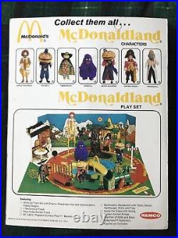 Vintage 1976 REMCO Ronald McDonald McDONALDLAND CHARACTERS Action Figure TOY