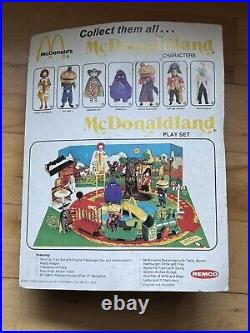 Vintage 1976 Remco McDonaldland GRIMACE Soft Plush Figure Sealed on Card