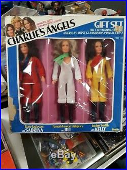 Vintage 1977 Charlie's Angels Gift Set Hasbro #4864 Toy Figure Dolls EX