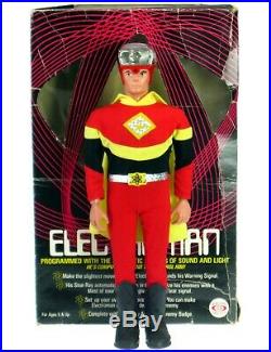 Vintage 1977 Ideal Electroman Robot Zogg Space Man Action Figure Toy withBox