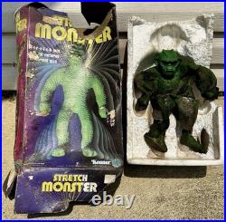 Vintage 1977 Kenner Stretch Monster Action Toy destroyed body & box $350 firm