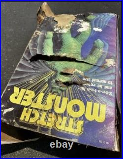 Vintage 1977 Kenner Stretch Monster Action Toy destroyed body & box $350 firm