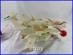 Vintage 1977 Mego Micronauts Battle Cruiser Playset Incomplete 3 Figures Boxed