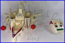 Vintage 1977 Mego Micronauts Battle Cruiser Playset Incomplete 3 Figures Boxed