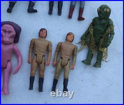 Vintage 1978 Battlestar Galactica Action Figure Toy Lot Cylon Starbuck Daggit