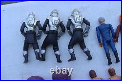 Vintage 1978 Battlestar Galactica Action Figure Toy Lot Cylon Starbuck Daggit