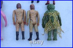 Vintage 1978 Battlestar Galactica Action Figure Toy Lot Cylon Starbuck Daggit