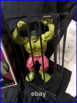 Vintage 1978 Incredible Hulk Action Toy Figure Rage Cage Doll By Funstuf