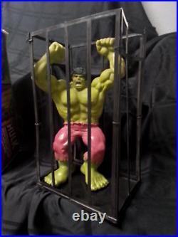 Vintage 1978 Incredible Hulk Action Toy Figure Rage Cage Doll By Funstuf