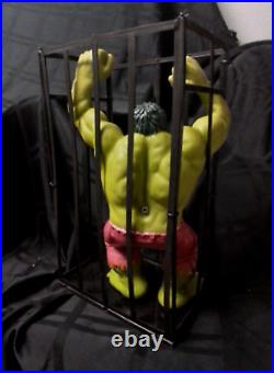 Vintage 1978 Incredible Hulk Action Toy Figure Rage Cage Doll By Funstuf