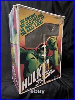 Vintage 1978 Incredible Hulk Action Toy Figure Rage Cage Doll By Funstuf