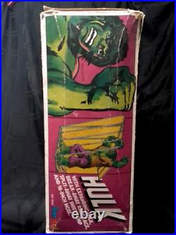 Vintage 1978 Incredible Hulk Action Toy Figure Rage Cage Doll By Funstuf