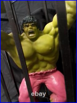 Vintage 1978 Incredible Hulk Action Toy Figure Rage Cage Doll By Funstuf