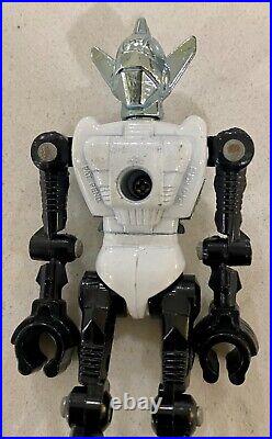 Vintage 1978 Micronauts Action Figure Silver Acroyear 1970s Toy Complete