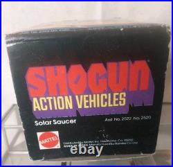 Vintage 1978 Shogun Action Vehicles Solar Saucer Complete with Original Box Vintage 1978 Shogun Action Vehicles Solar Saucer Complete with Original Box