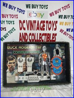 Vintage 1979 Buck Rogers & Twiki Robot Communications Toy Set