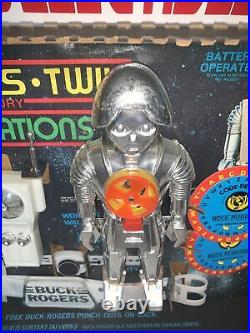 Vintage 1979 Buck Rogers & Twiki Robot Communications Toy Set